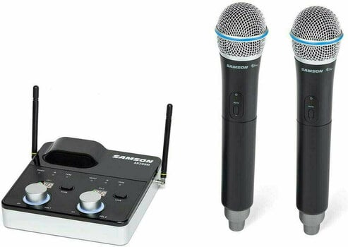 Conjunto de microfone de mão sem fios Samson Concert 288m Handheld - 1