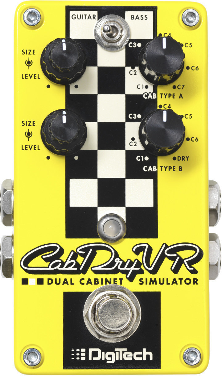 Pedal de efeitos Digitech CabDryVR