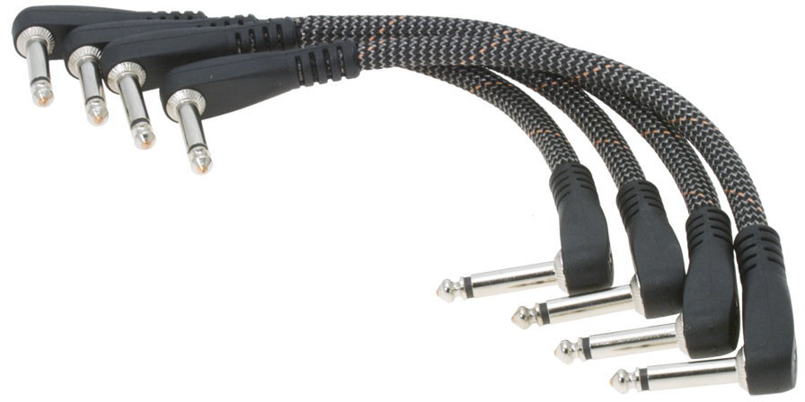 Kabel krosowy VOVOX Sonorus Patch 0.25 m Phone plug 90 - Phone plug 90 4-Pack