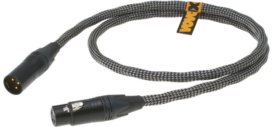 Mikrofónový kábel VOVOX Sonorus Direct S 1.0 m XLRf - XLRm