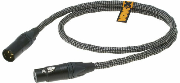 Mikrofonski kabel VOVOX Sonorus Direct S 1.0 m XLRf - XLRm - 1