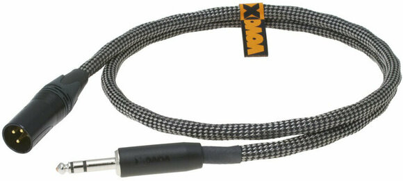 Cable de micrófono VOVOX Sonorus Direct S 1.0 m TRS - XLRm - 1