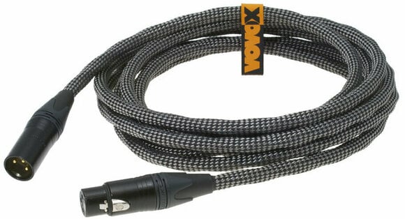 Cablu complet pentru microfoane VOVOX Sonorus Direct S 5.0 m XLRf - XLRm - 1