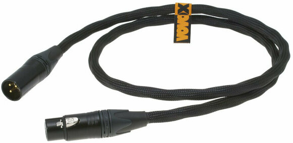 Cable de micrófono VOVOX Link Direct S 1.0 m XLRf - XLRm - 1