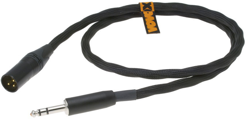 Cable de micrófono VOVOX Link Direct S 1.0 m TRS - XLRm