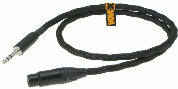 Cablu complet pentru microfoane VOVOX Link Direct S 1.0 m XLRf - TRS - 1