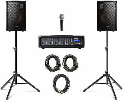 Partable PA-System Alesis PA System in a Box Bundle Partable PA-System - 1