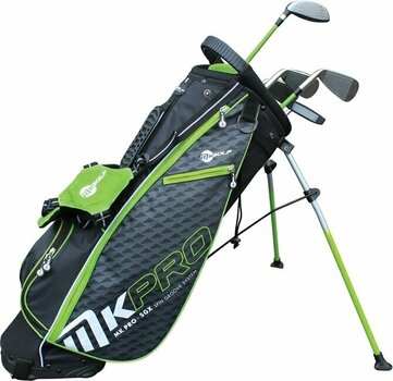 Komplettset MKids Golf Pro Half Set Left Hand Green 57in - 145cm - 1