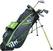 Komplettset MKids Golf Pro Half Set Left Hand Green 57in - 145cm