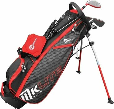 Голф комплект за голф MKids Golf Lite Half Set Left Hand Red 53in - 135cm - 1