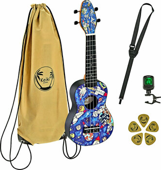 Sopran ukulele Ortega K2-SP Sopran ukulele Spaceman - 1