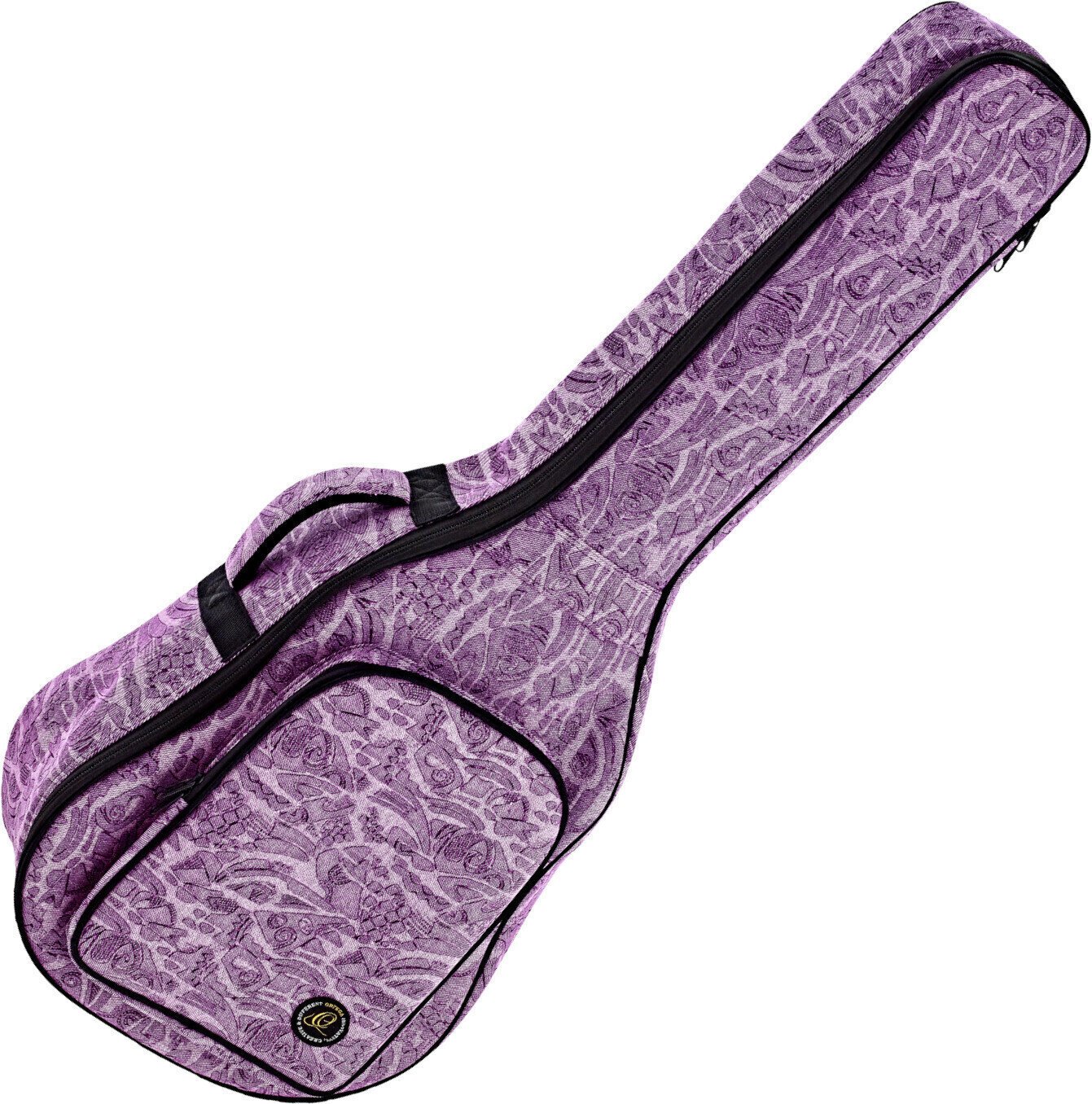 Tasche für akustische Gitarre, Gigbag für akustische Gitarre Ortega OGBAC-DN Tasche für akustische Gitarre, Gigbag für akustische Gitarre Purple Jeans