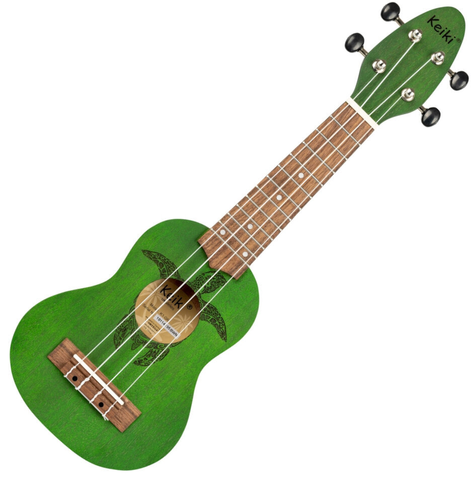 Ukulélé soprano Ortega K1-GR Forest Green Ukulélé soprano