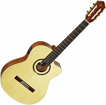 Klassieke gitaar met elektronica Ortega RCE138 4/4 Natural - 1