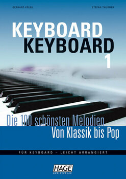 Partituri pentru pian HAGE Musikverlag Keyboard Keyboard 1 - 1