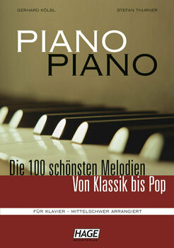 Nuty na instrumenty klawiszowe HAGE Musikverlag Piano Piano 1 Intermediate - 1