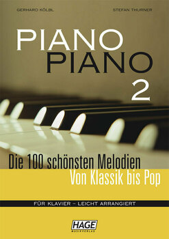 Partitions pour piano HAGE Musikverlag Piano Piano 2 - 1