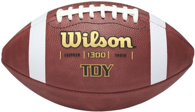 American football Wilson TDY Leather Football YTH Brown American football