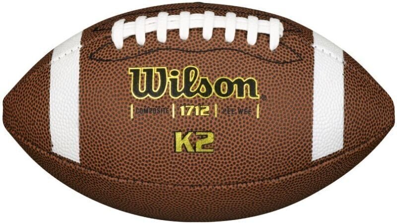 Futbol amerykański Wilson K2 Composite Football Pee Wee Brązowy Futbol amerykański