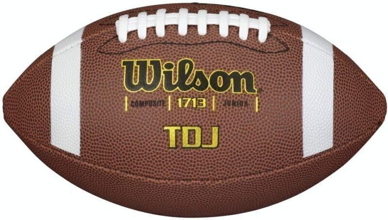 Football américain Wilson TDJ Composite Football JR Marron Football américain