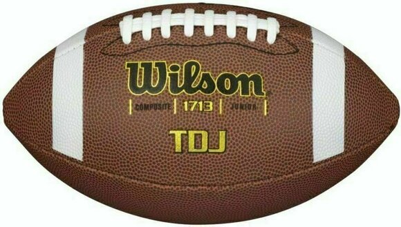 Americký fotbal Wilson TDJ Composite Football JR Hnědá Americký fotbal - 1