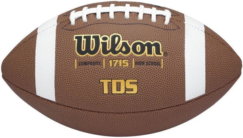 Futbol amerykański Wilson TDS Composite Football Brązowy Futbol amerykański