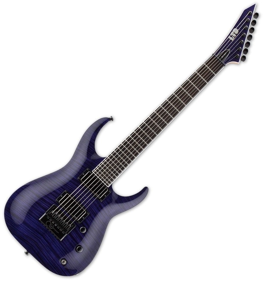 Elektrická gitara ESP LTD SH-7ET Brian (Head) Welch STP See Thru Purple