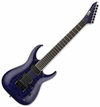 Guitarra elétrica de 7 cordas ESP LTD SH-7ET Brian (Head) Welch STP See Thru Purple - 1