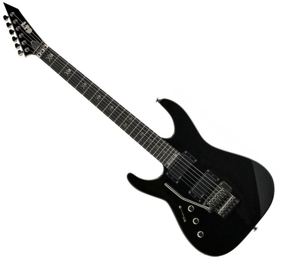 Elektromos gitár ESP LTD KH-202 LH Kirk Hammett Fekete