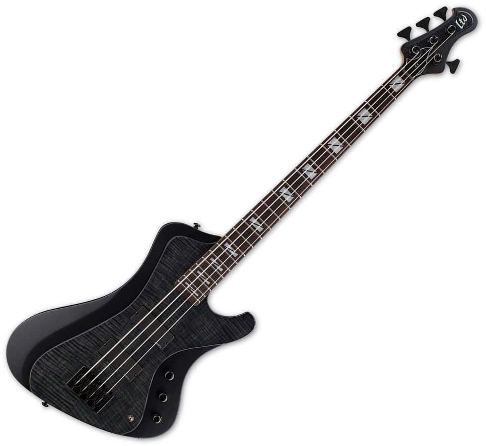 Elektromos basszusgitár ESP LTD JC-4 John Campbell STBLKSS