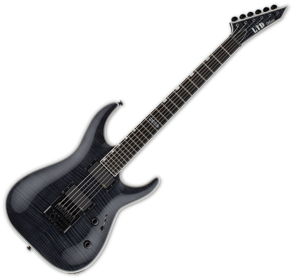 Guitarra elétrica ESP LTD MH-1000ET See Thru Black
