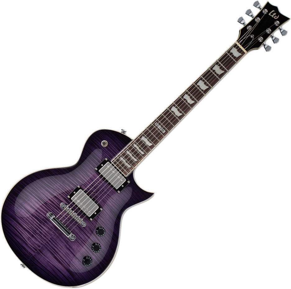 Chitară electrică ESP LTD EC-256 FM See Thru Purple Sunburst