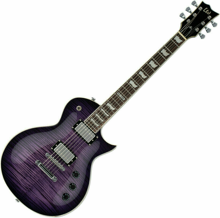 ESP LTD EC-256 FM See Thru Purple Sunburst Chitară electrică - Muziker