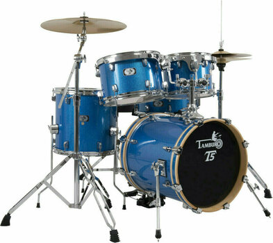 Akustik-Drumset Tamburo T5P20 Blue Sparkle - 1