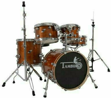 Akustik-Drumset Tamburo Formula 20 Light Brown - 1