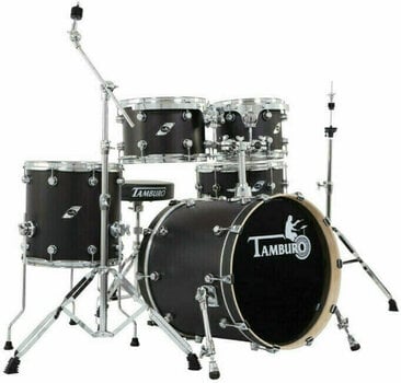 Akustik-Drumset Tamburo Formula 20 Satin Black - 1