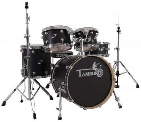 Akustik-Drumset Tamburo Formula 22 Satin Black