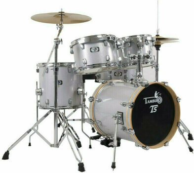 Akustik-Drumset Tamburo T5S16 Silver Sparkle - 1