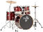 Akustik-Drumset Tamburo T5S18 Red Sparkle