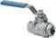 Wlew wody, Zawór wody Osculati Full-flow ball valve Stainless Steel AISI316 1''
