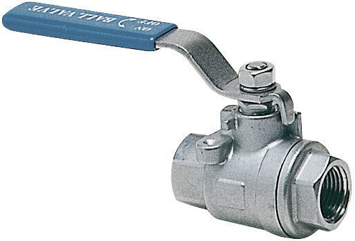 Wlew wody, Zawór wody Osculati Full-flow ball valve Stainless Steel AISI316 1 1/2''