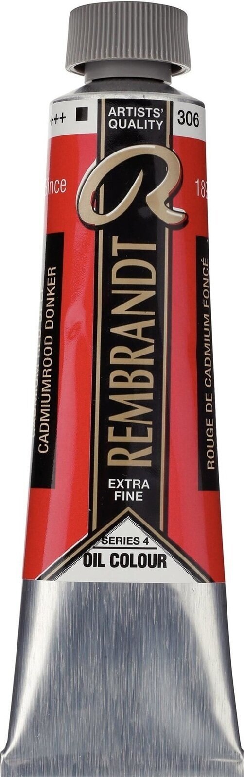 Χρώμα λαδιού Rembrandt Χρώμα λάδι 40 ml Cadmium Red Deep