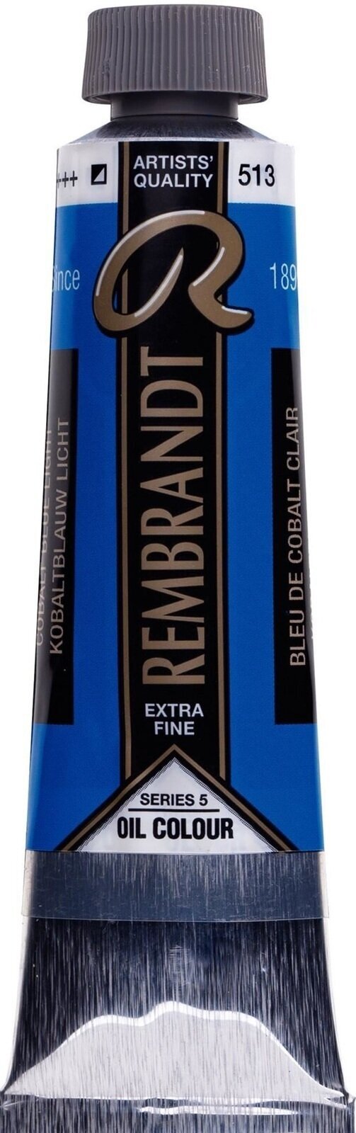 Χρώμα λαδιού Rembrandt Χρώμα λάδι 40 ml Cobalt Blue Light