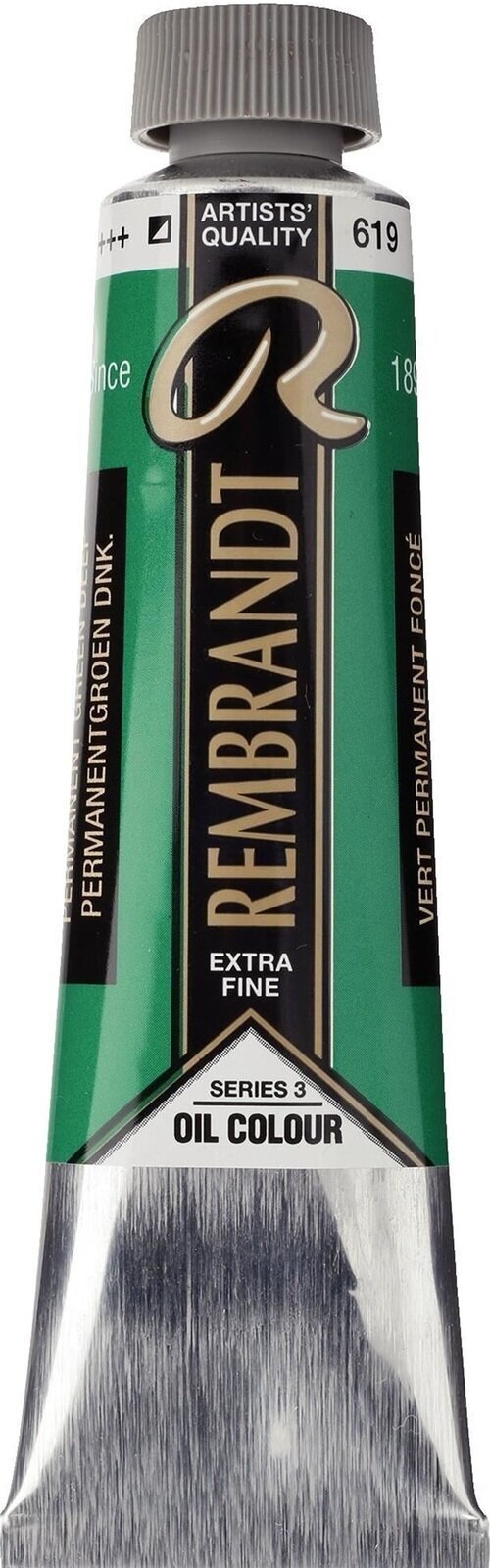 Oljna barva Rembrandt 1056192 Oljna barva Permanent Green Deep 40 ml 1 kos
