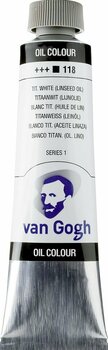Tempera ad olio Van Gogh Pittura a olio 40 ml Titanium White L. - 1