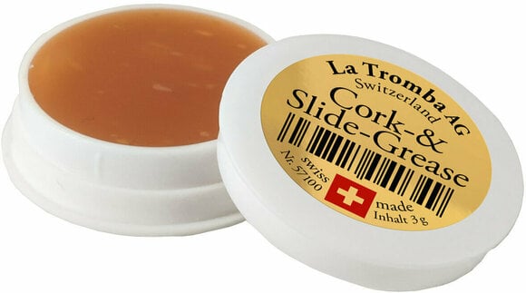 Oils and creams for wind instruments La Tromba Cork And Slide Grease 3g - 1