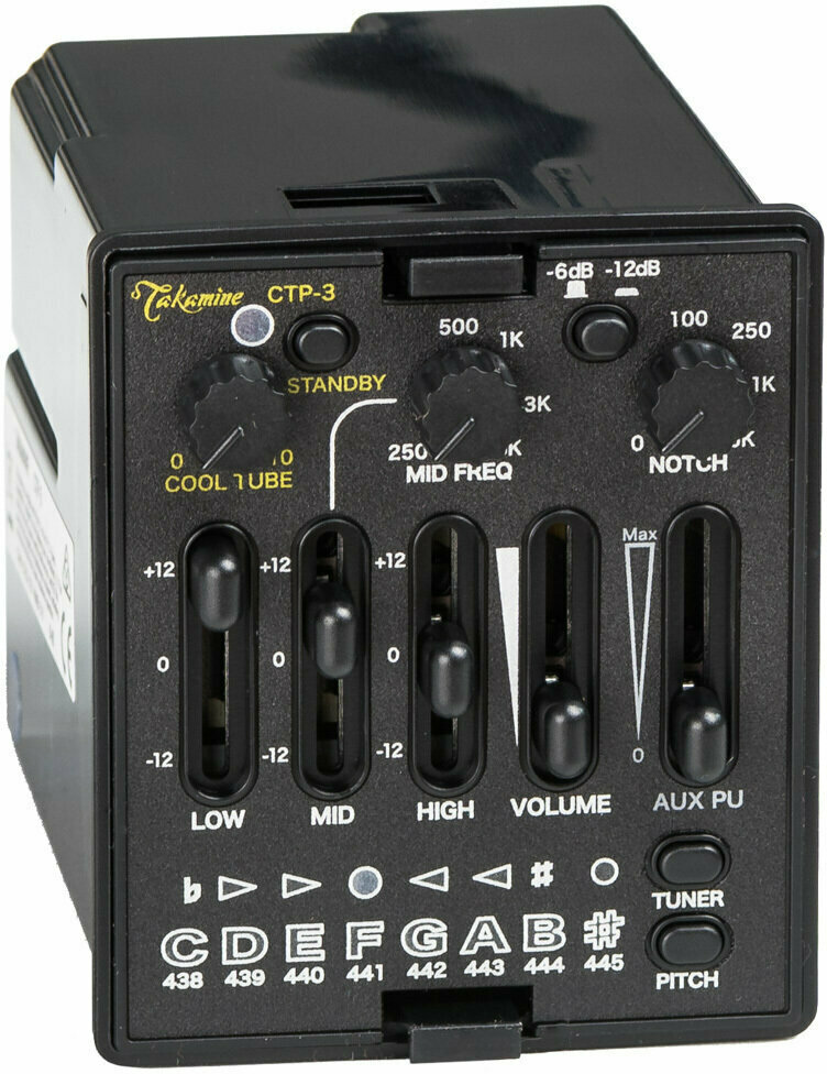 ギター TAKAMINE CTP-3 Takamine Pro Series CTP-3 Preamp Battery Cap Acoustic Electric