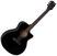Jumbo elektro-akoestische gitaar ESP LTD A-300E Zwart