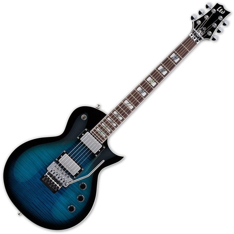 Elektromos gitár ESP LTD AS-1 FR FM Fekete