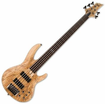 Fretless E-Bass ESP LTD B-205SM FL Natural Satin - 1